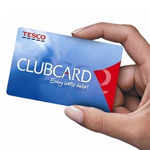 tesco card