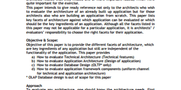 Autopsy of Architecture