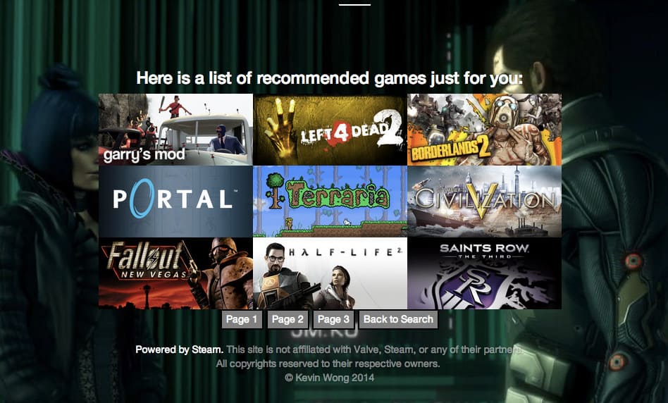 Steam Games and Recommendation Systems – SVBlog