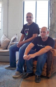 Founders: CTO Roi Avinoam on the left, CEO Yaniv Leven on the right.