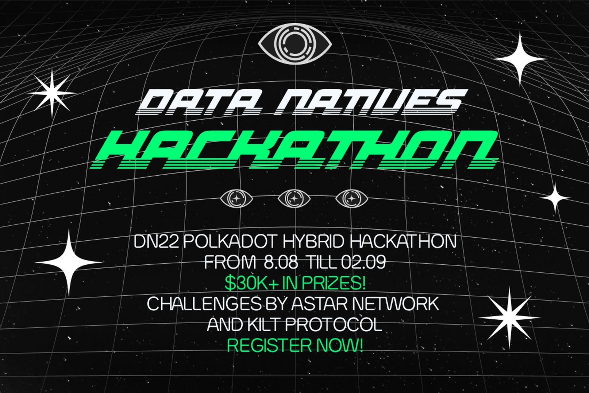DN22 Conference invites tech-savvy coders to the annual Polkadot Hybrid Hackathon challenge!