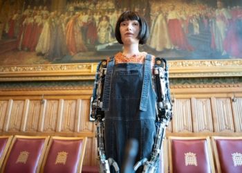 Ai-Da becomes the first robot to speak at the House of Lords 