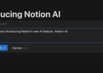 AI-powered note-taking app Notion understands what you want to write and writes it for you