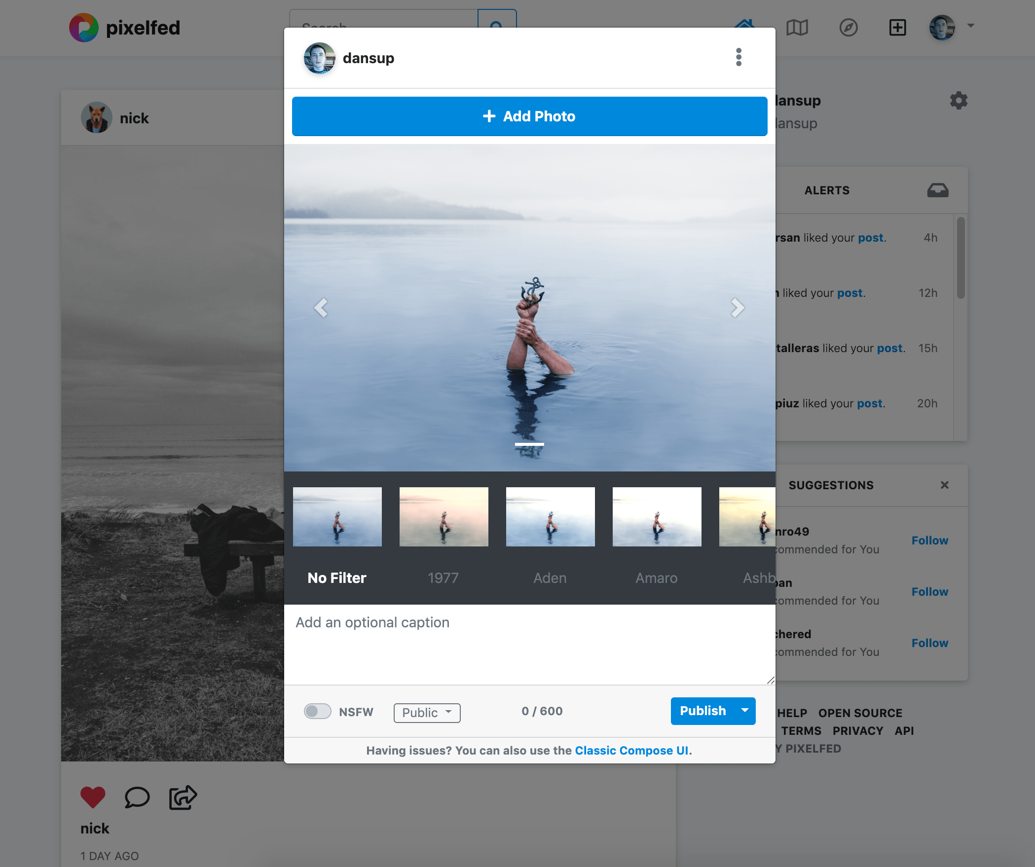 Discover Pixelfed, an open-source and decentralized alternative to Instagram