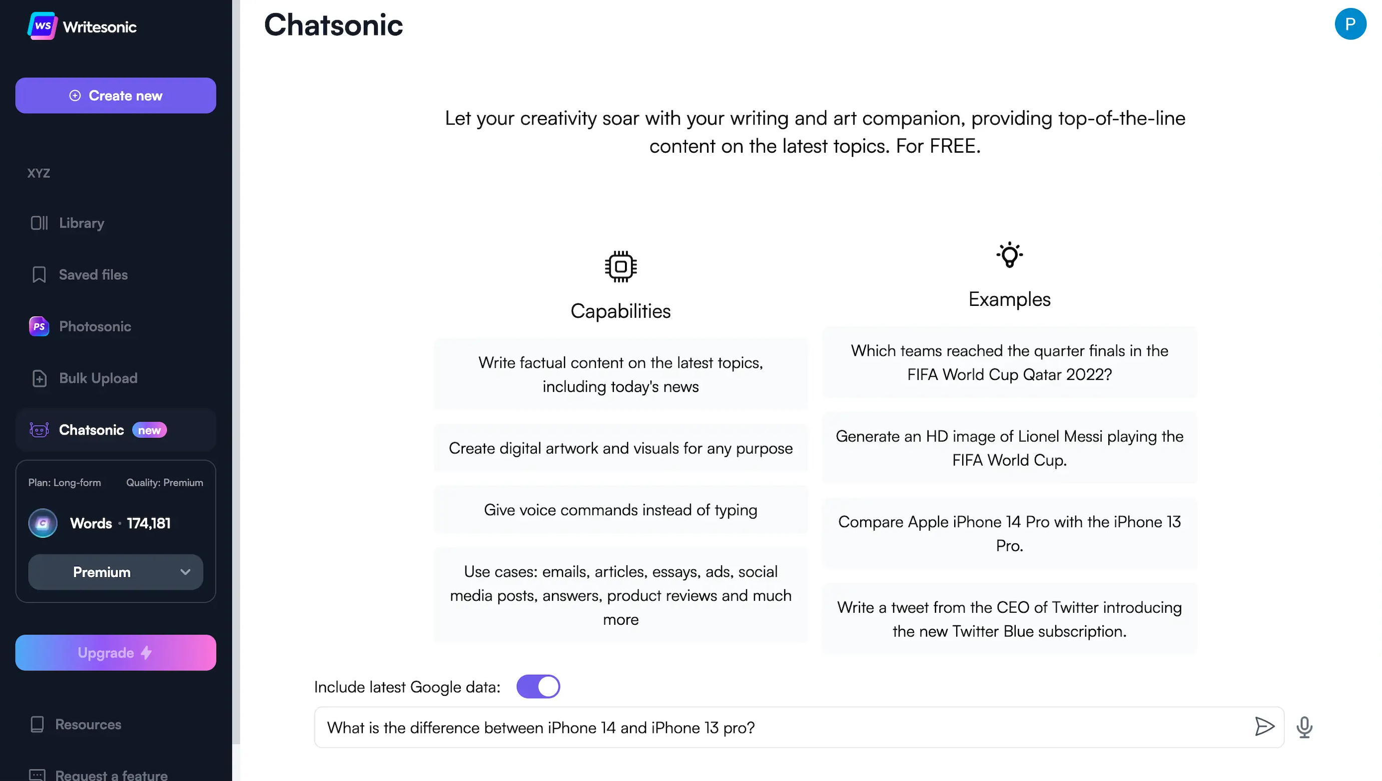 ChatSonic AI wants ChatGPT's throne