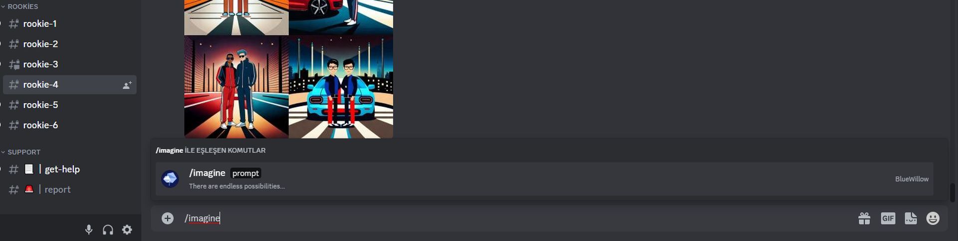Discord Passo a Passo + MidJourney + BlueWillow
