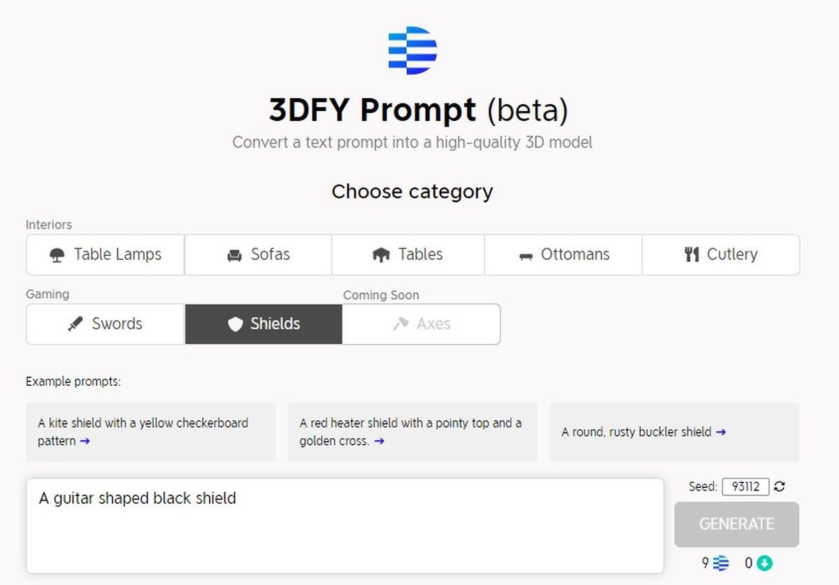 3DFY.ai opens the door for text-to-3D modeling