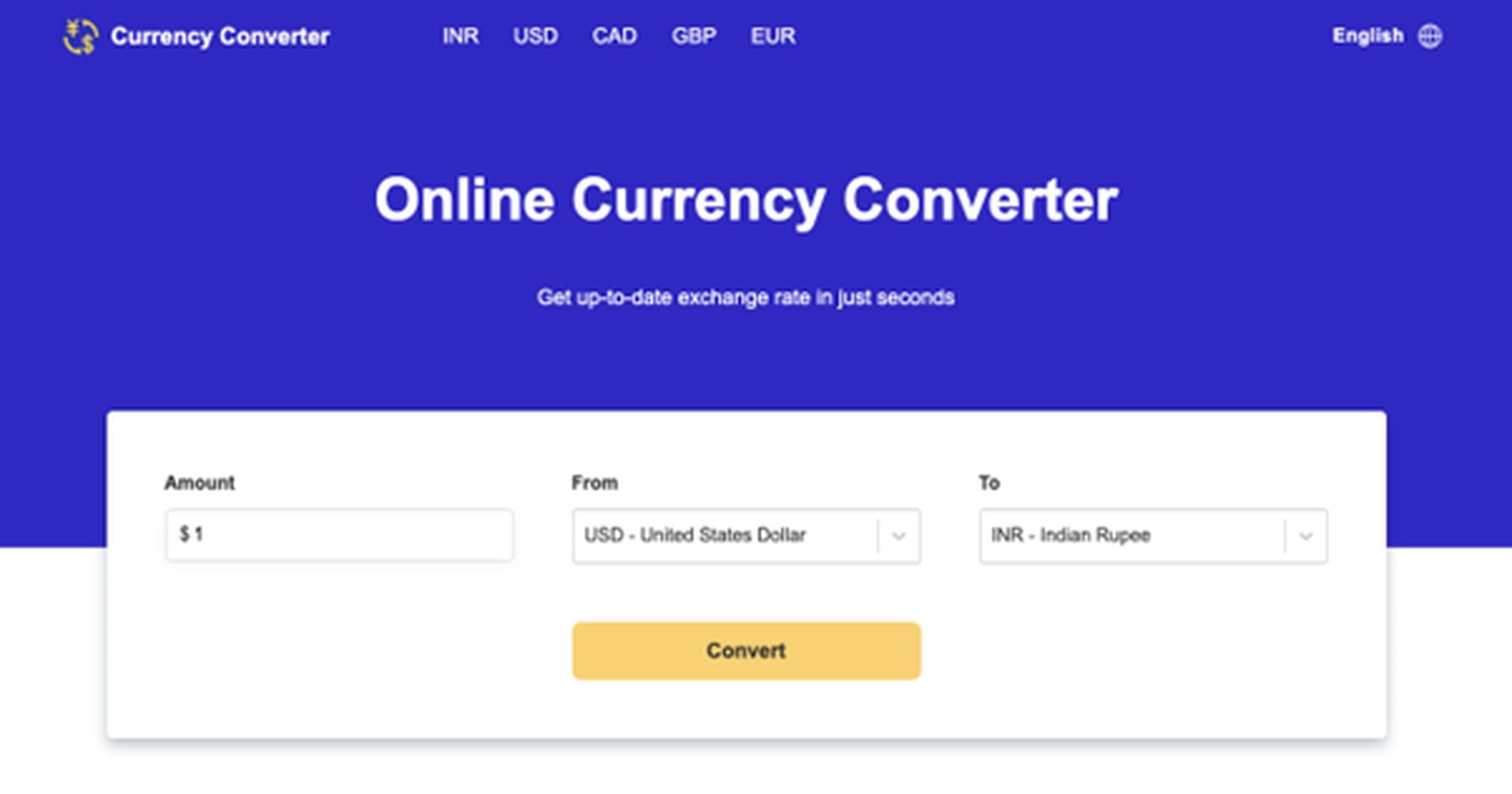 A reliable and efficient online currency converter: CurrencyConverterNow