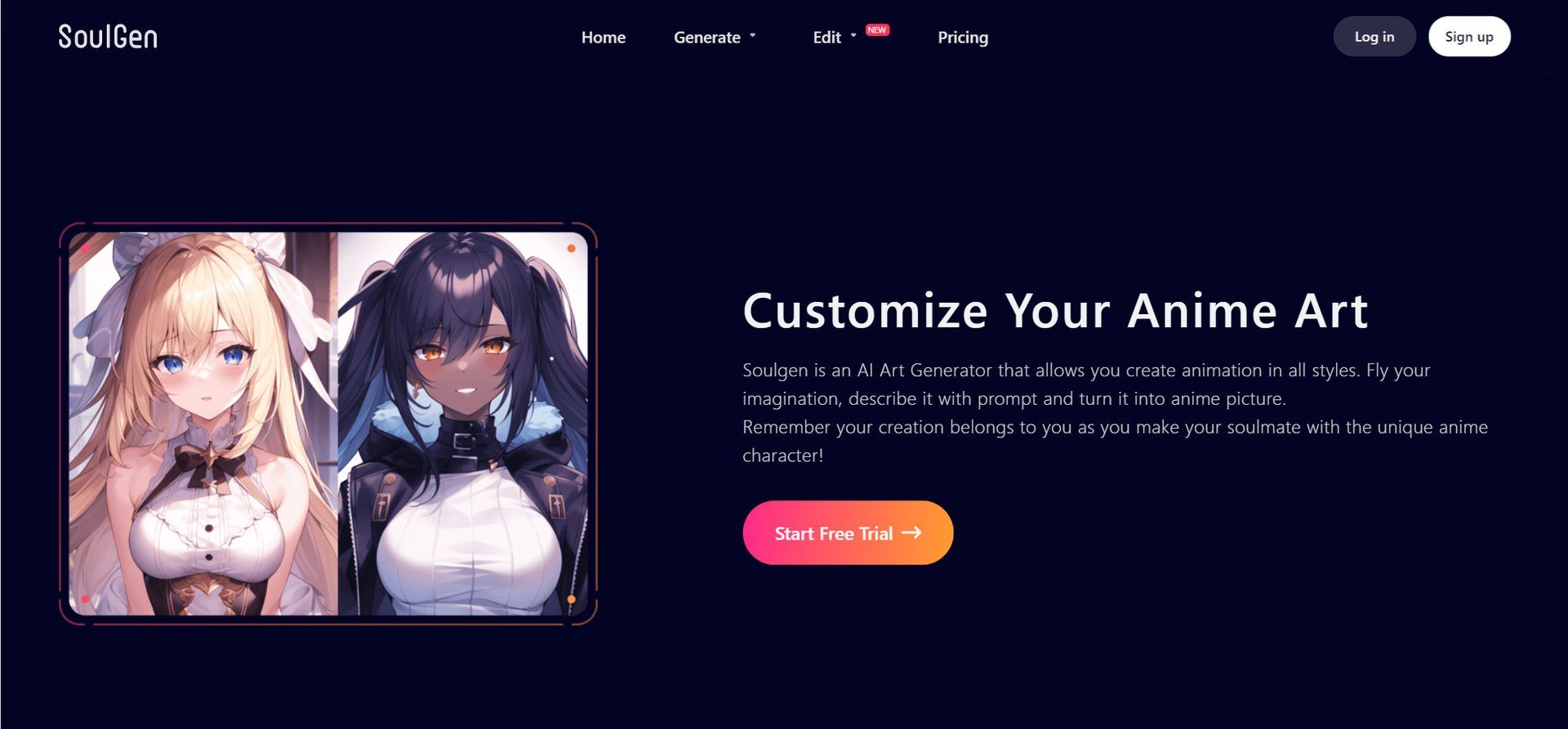 Magical Girl Anime Character Creator - 3D Midjourney Prompt