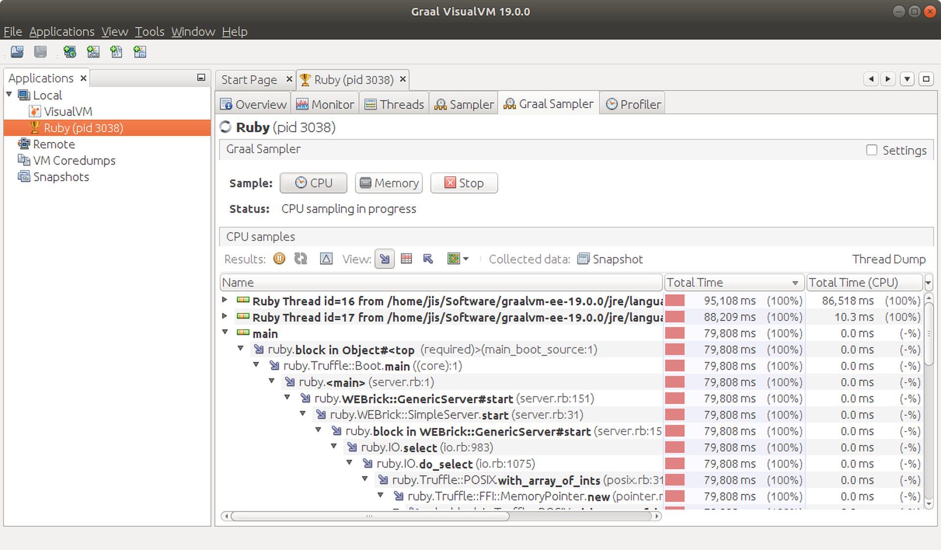 VISUALVM. Java VISUALVM. Visual VM. GRAALVM Enterprise Edition. Dynamic code