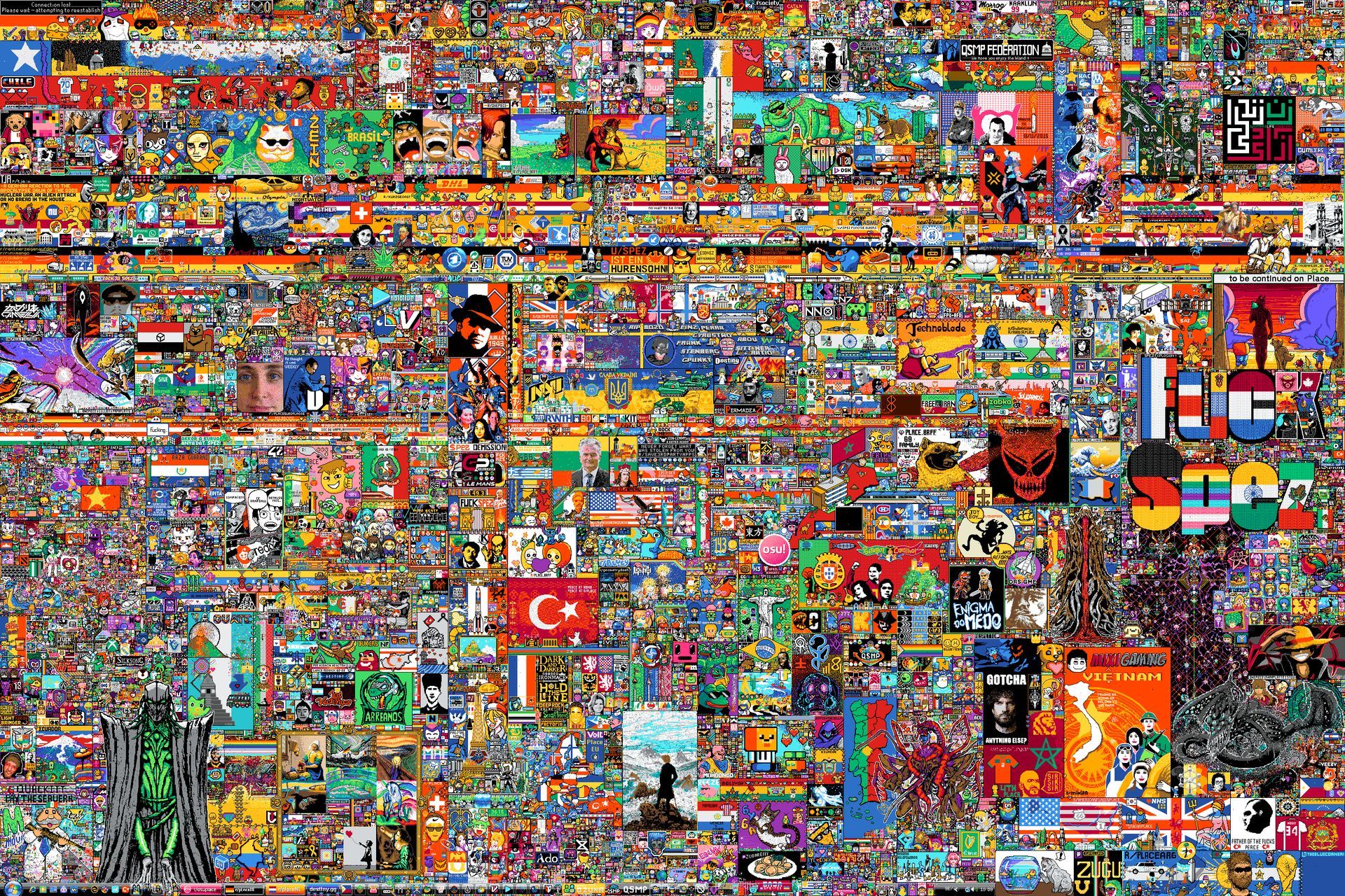 r/place final image 2023: Pixel War's winner is...