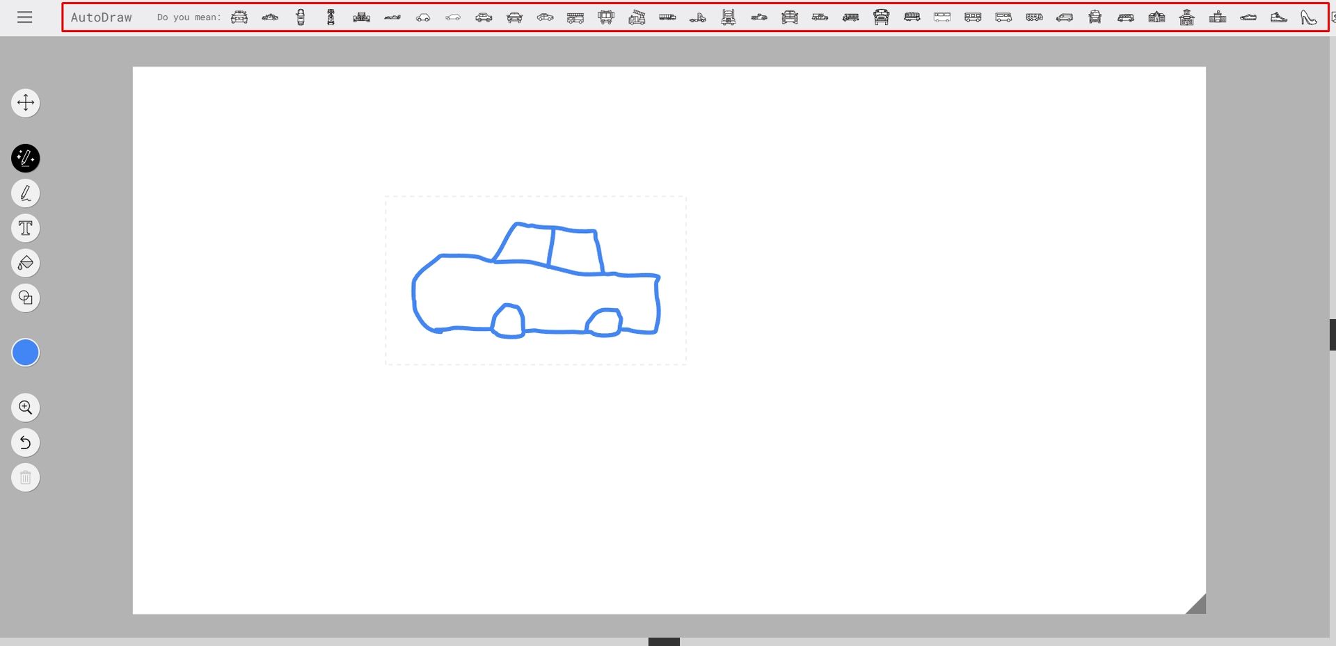 AutoDraw is a new kind of drawing tool that pairs the magic of