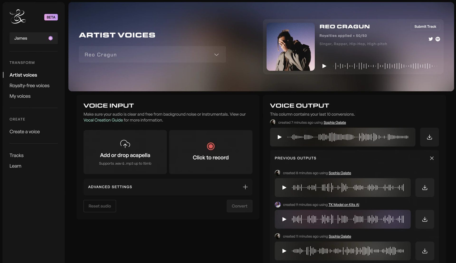 Ai voice generator