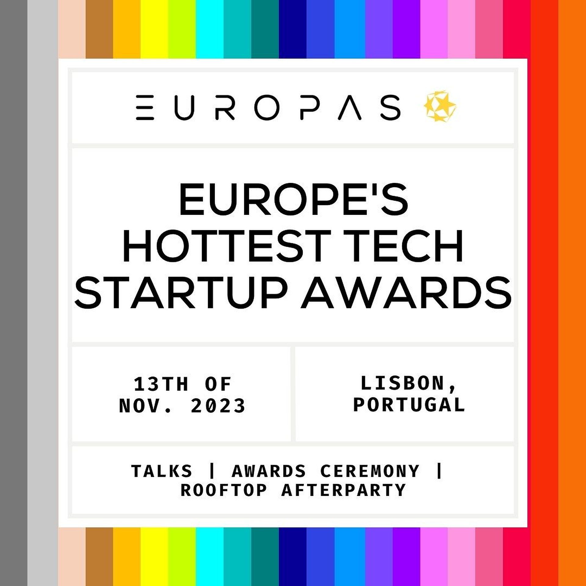 Celebrating Europe's tech startup elite: The Europas Awards return!