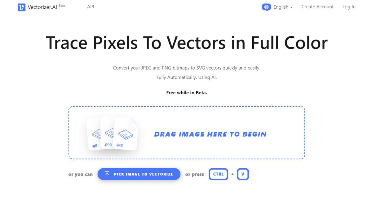 Como usar o Vectorizer AI passo a passo