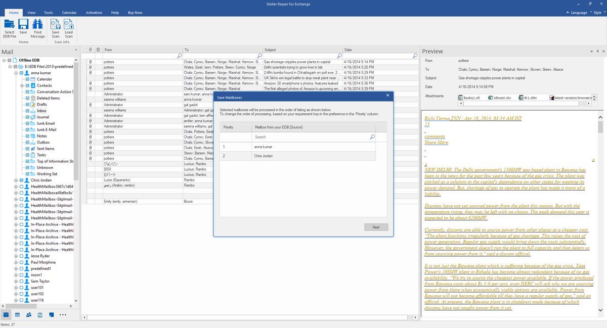 Stellar Repair for exchange: Your top choice for comprehensive Exchange database recovery