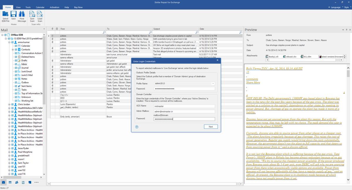 Stellar Repair for exchange: Your top choice for comprehensive Exchange database recovery