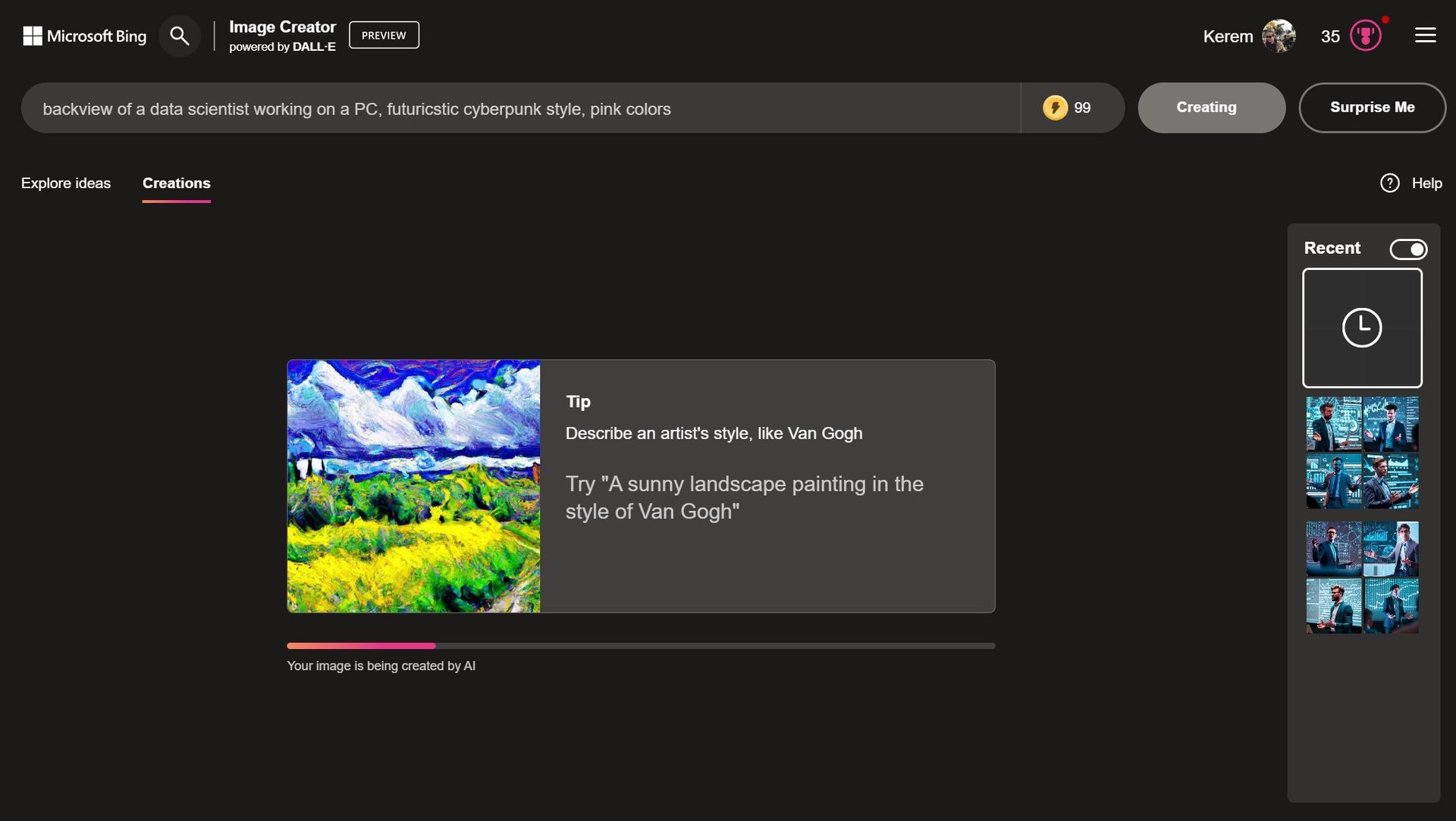 How to try DALL-E 3 now with Bing (free)