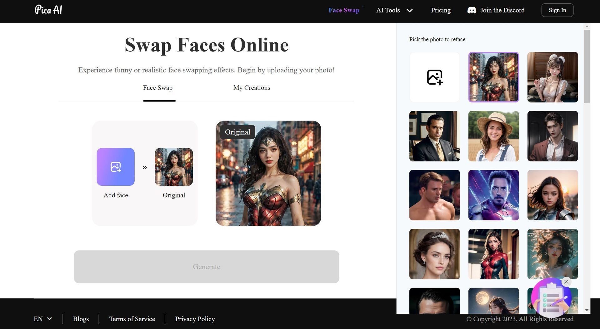Pica AI face swap feature works just fine 2 pica AI face swap