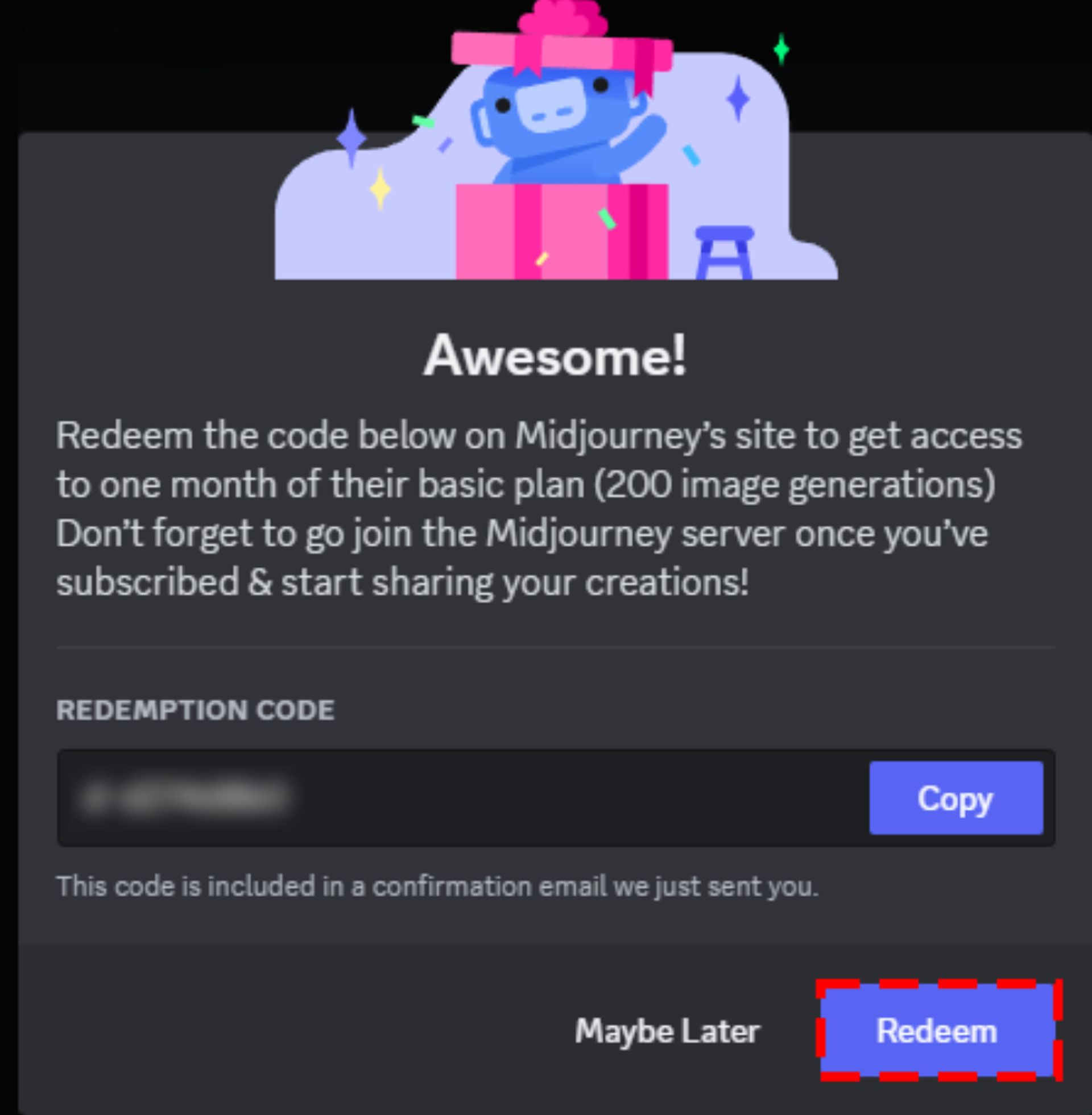 How to get the Discord Nitro x Midjourney free trial: Claiming and redeeming Midjourney code explained. Keep reading and explore now!