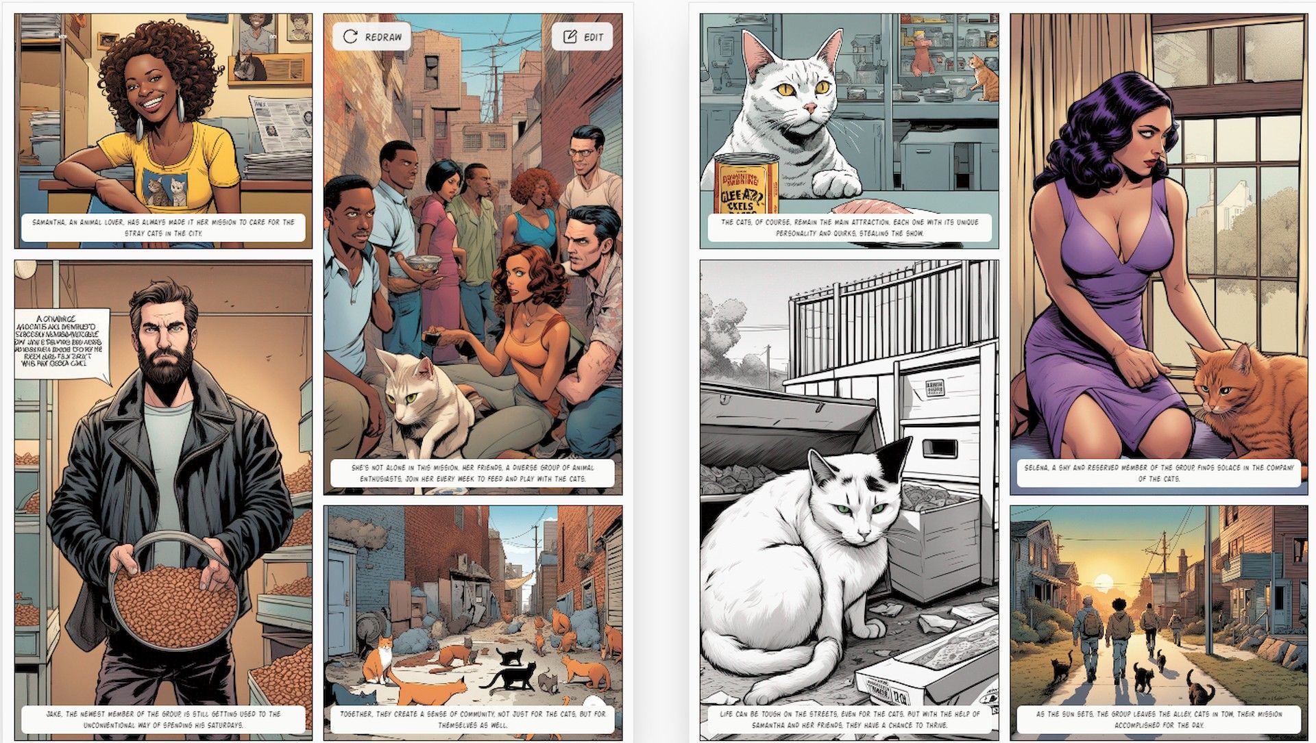 Use AI to Create Comic Strips without Code