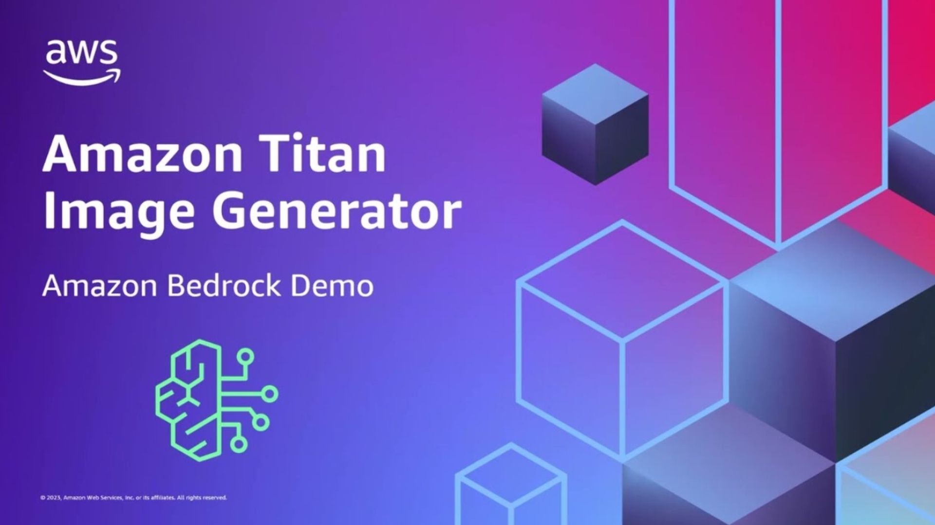 Amazon Titan Image Generator est là pour changer la donne