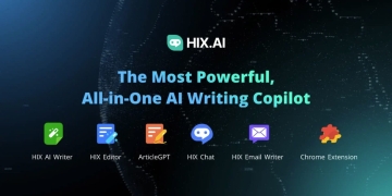 HIX AI is like the old 999 in 1 Atari games but filled with AI features