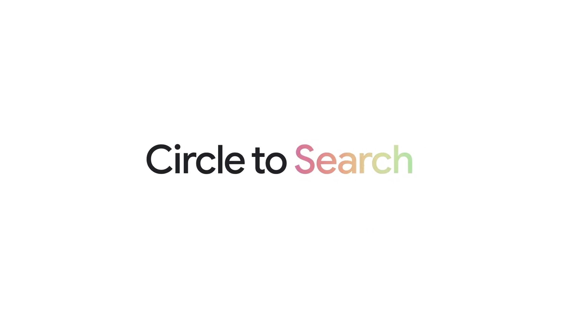 Google révèle « Circle to Search » pour Pixel et S24