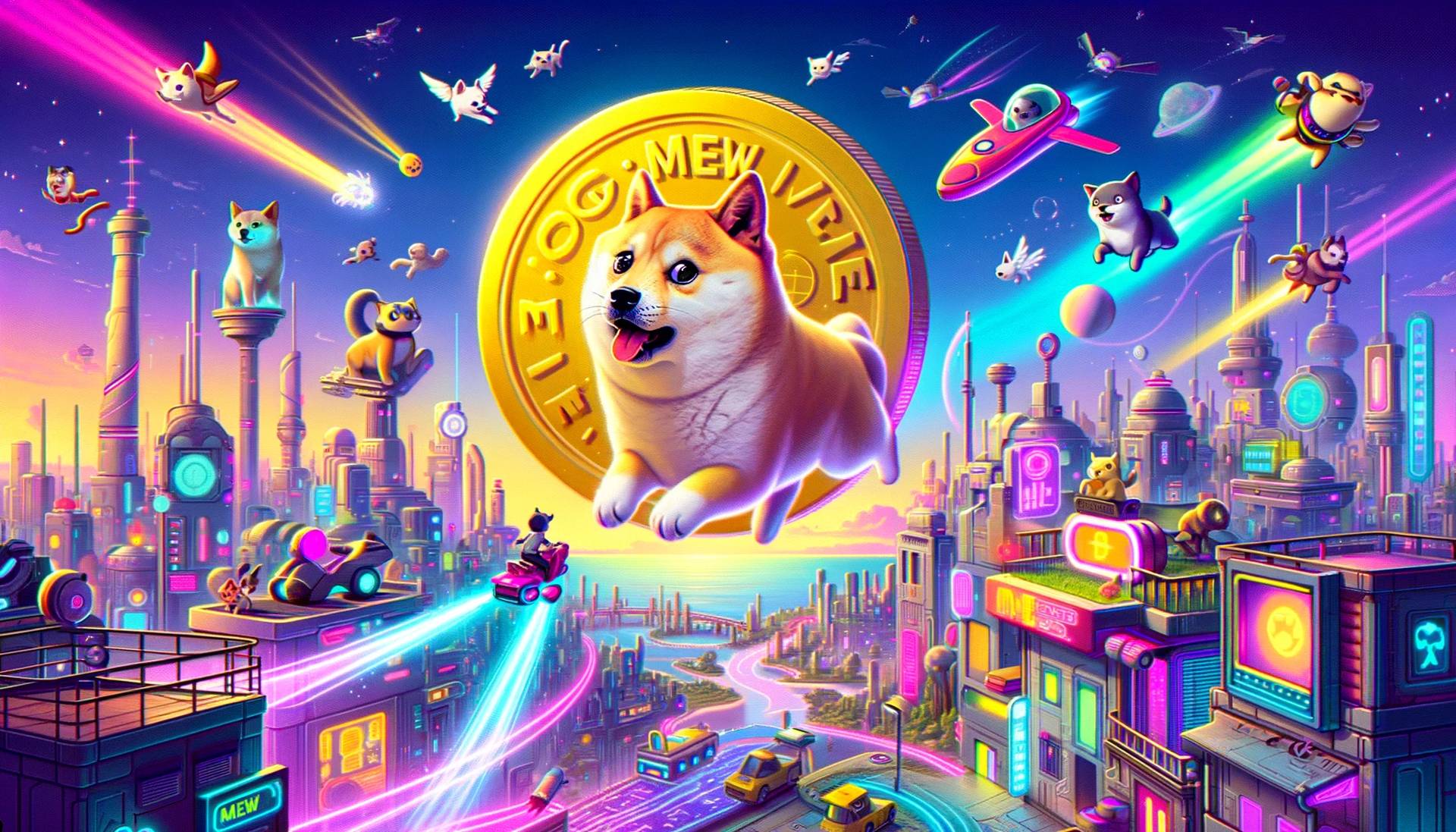 Meme币cat in a dogs world（MEW）大反弹　交易员最感兴趣的加密货币有哪些