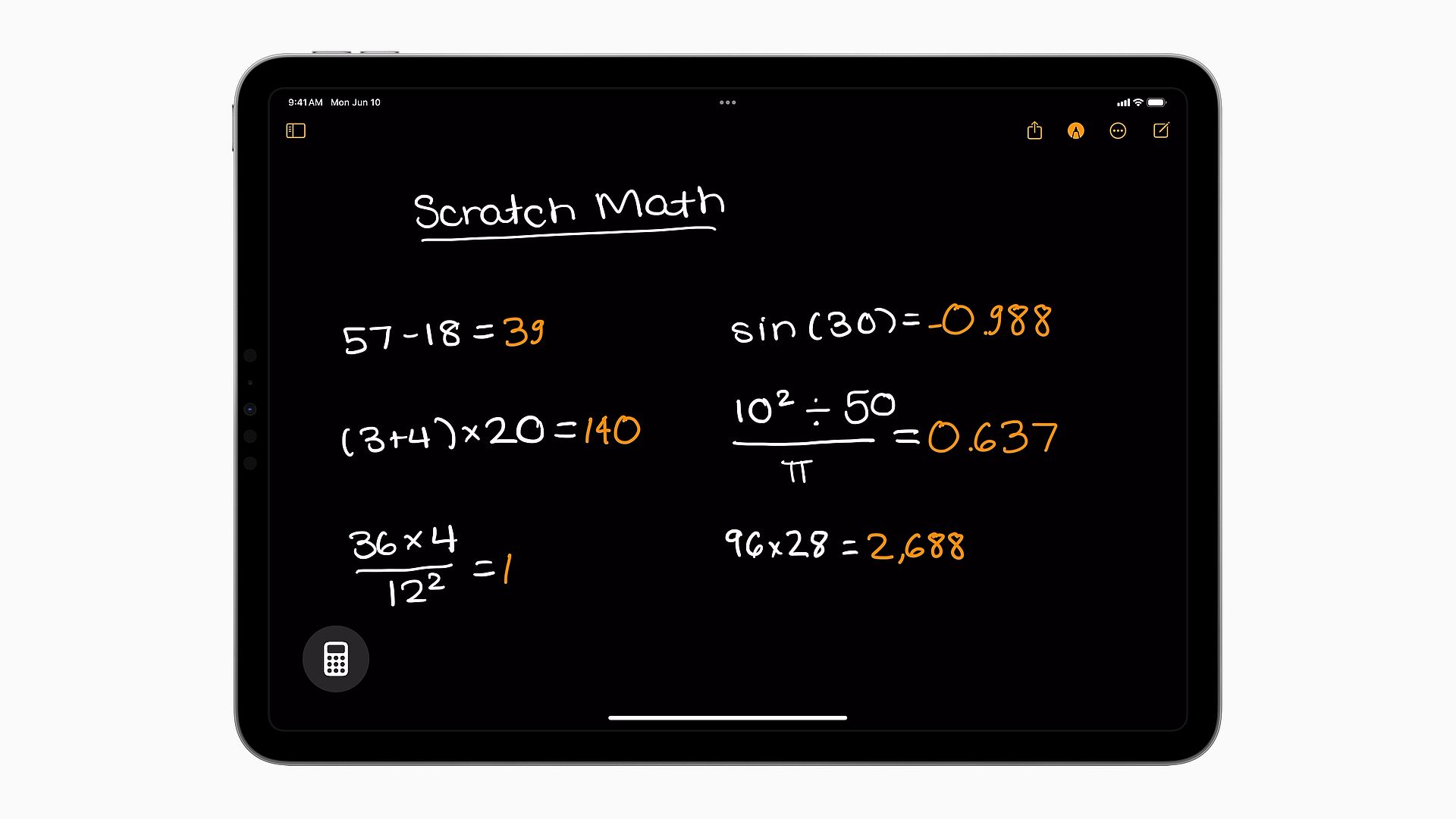 Meet Apple Math Notes, the new iPad feature that simplifies math ...