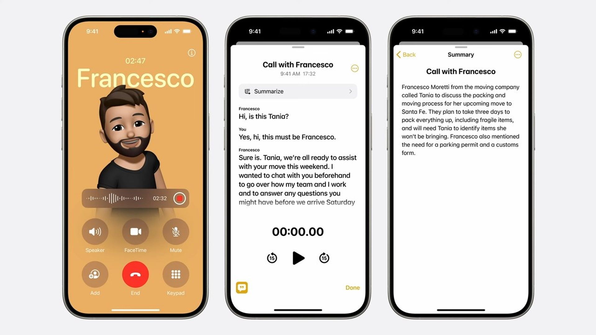 call recording on iphone ios 18