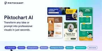 Piktochart AI is a one-man design team