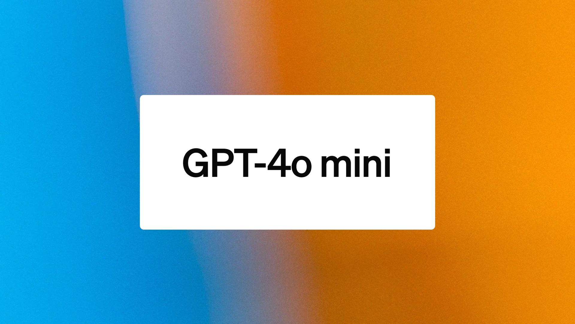 Découvrez GPT-4o mini, le modèle d'IA rentable d'OpenAI avec des performances, une génération d'images et des prix compétitifs. Voyez comment il se compare !