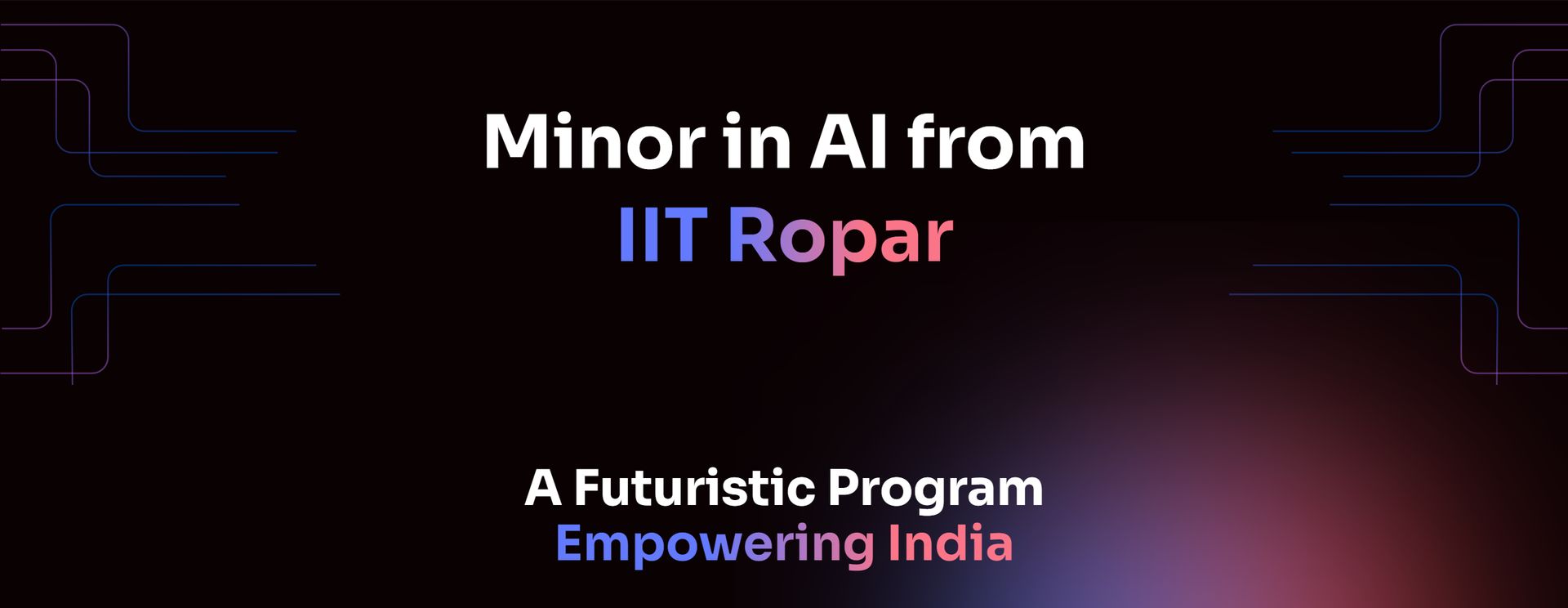 Future-proof your career with IIT Ropar Minor in AI program