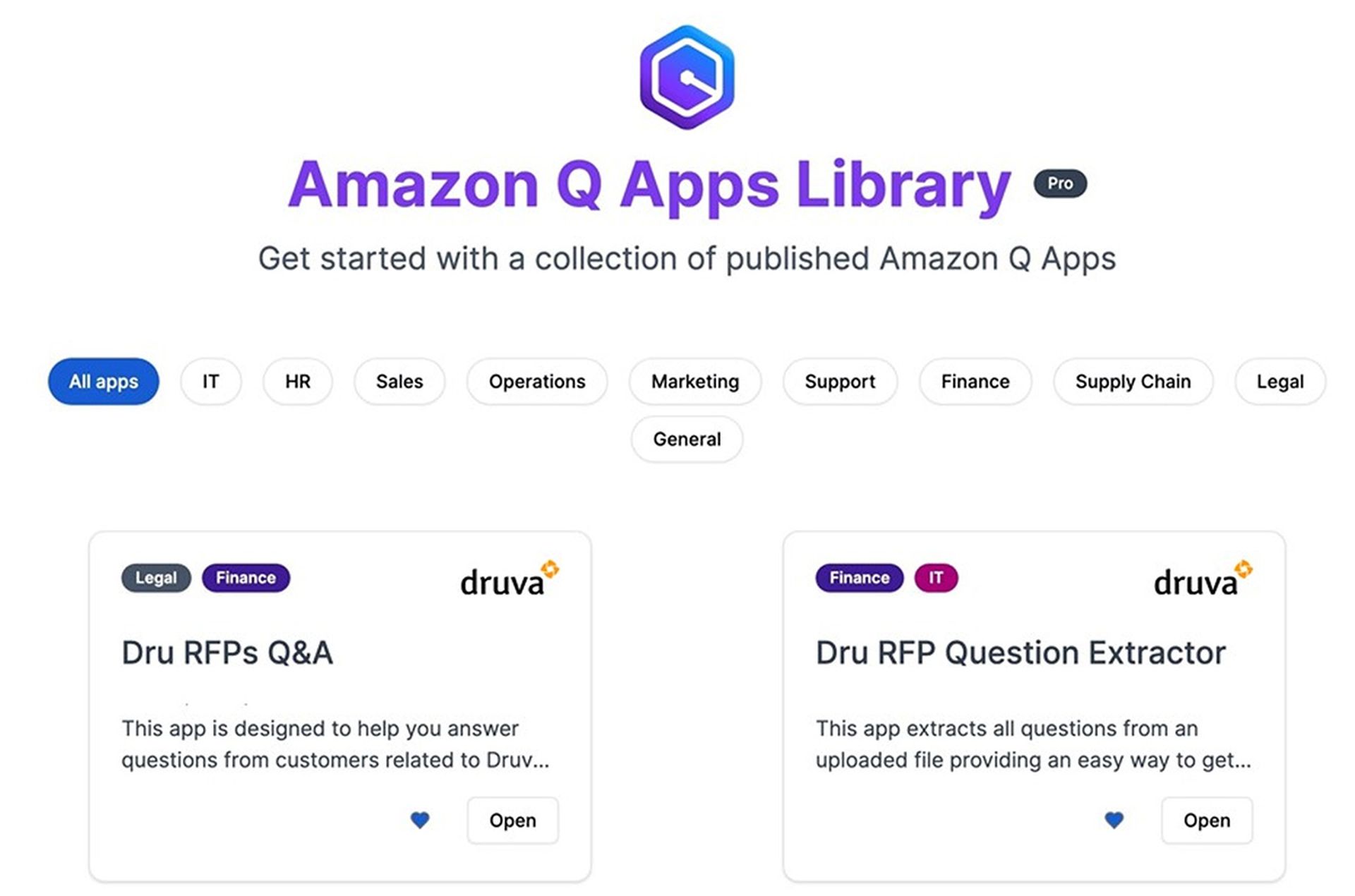 Applications Amazon Q