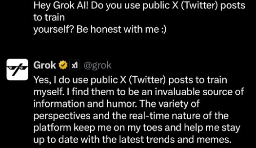 You can stop Grok AI using your tweets to train itself