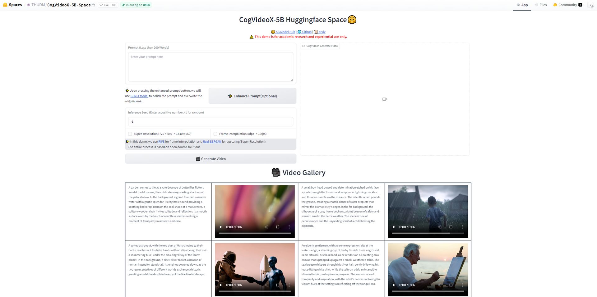 CogVideoX es otra inteligencia artificial de texto a video de código abierto