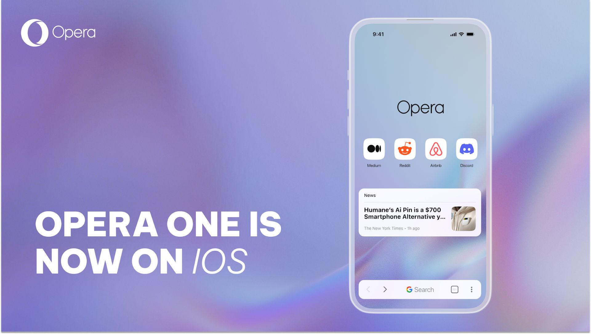 Opera One iOS 应用现已上线_02