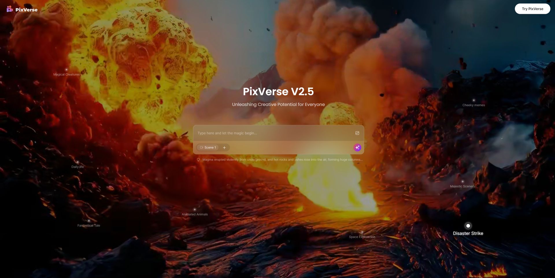 PixVerse AI：如何逐个场景创建视频