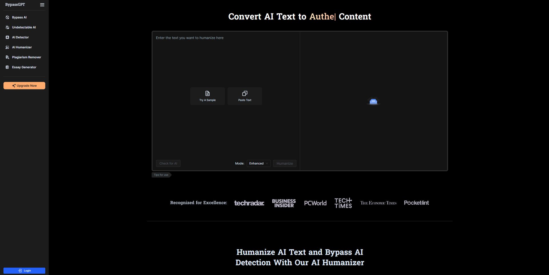 Did BypassGPT pass humanizing task? We doubt it