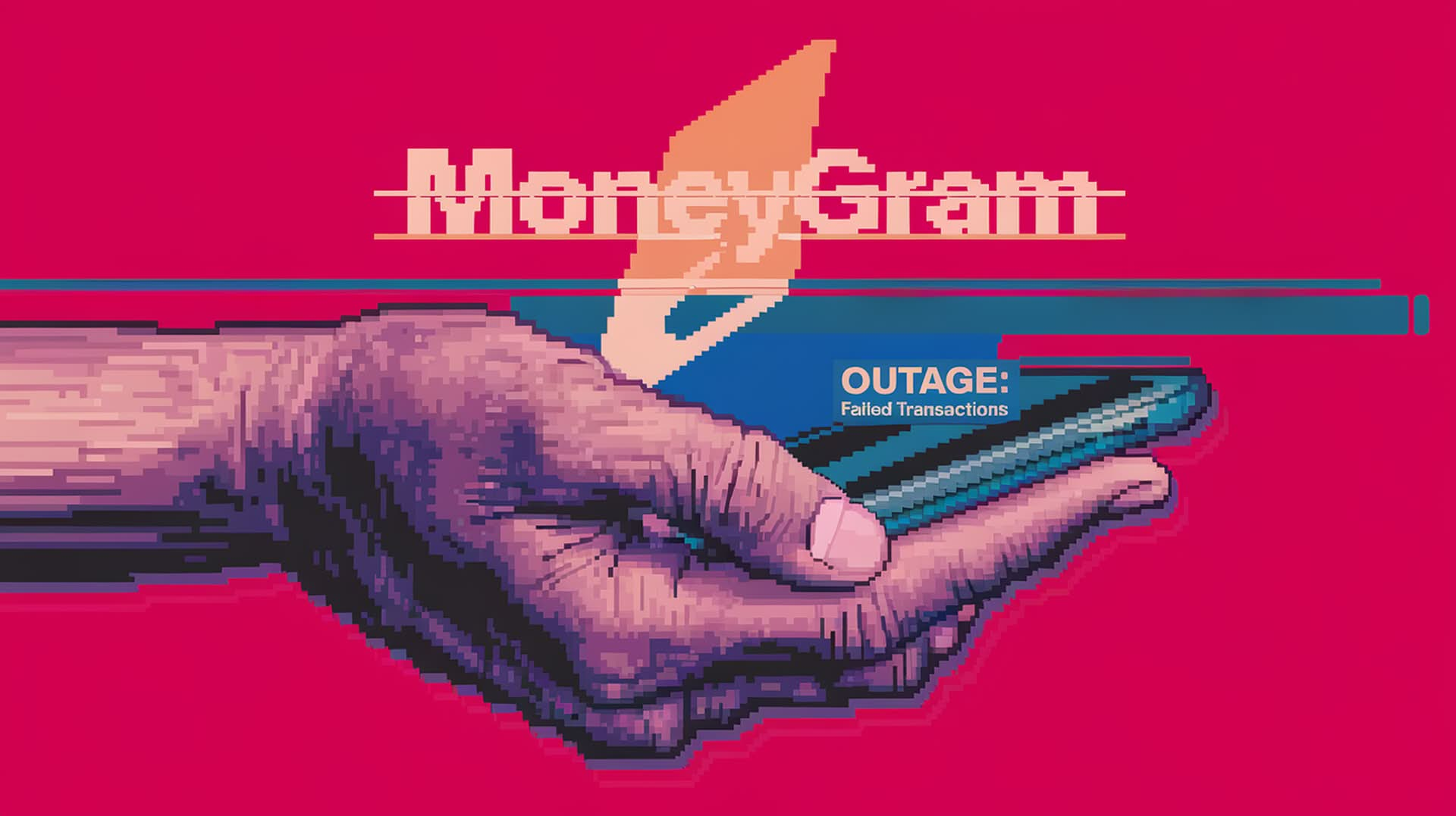 Is MoneyGram down?