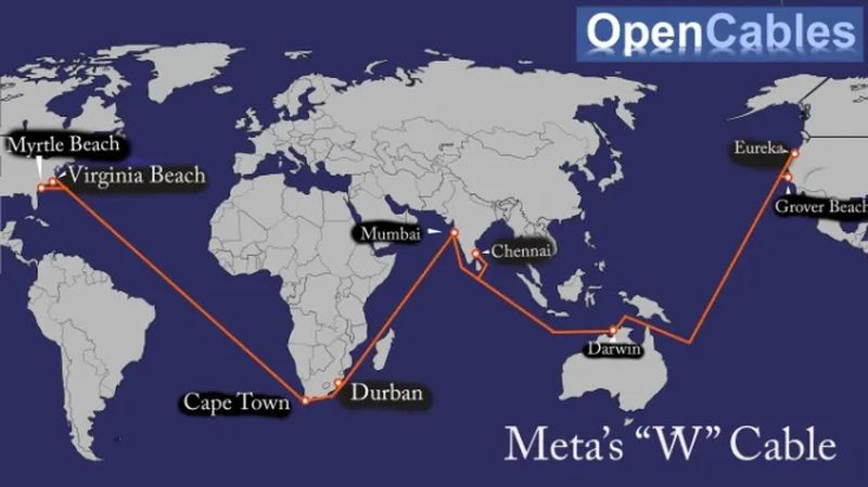 The $10 billion W cable that could give Meta control over the internet