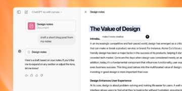 ChatGPT’s Canvas tool is now free for all ChatGPT users