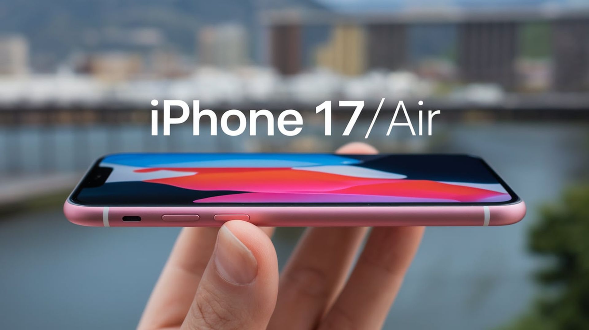 Dites bonjour à l’iPhone 17 Air : l’iPhone le plus fin jamais conçu ?