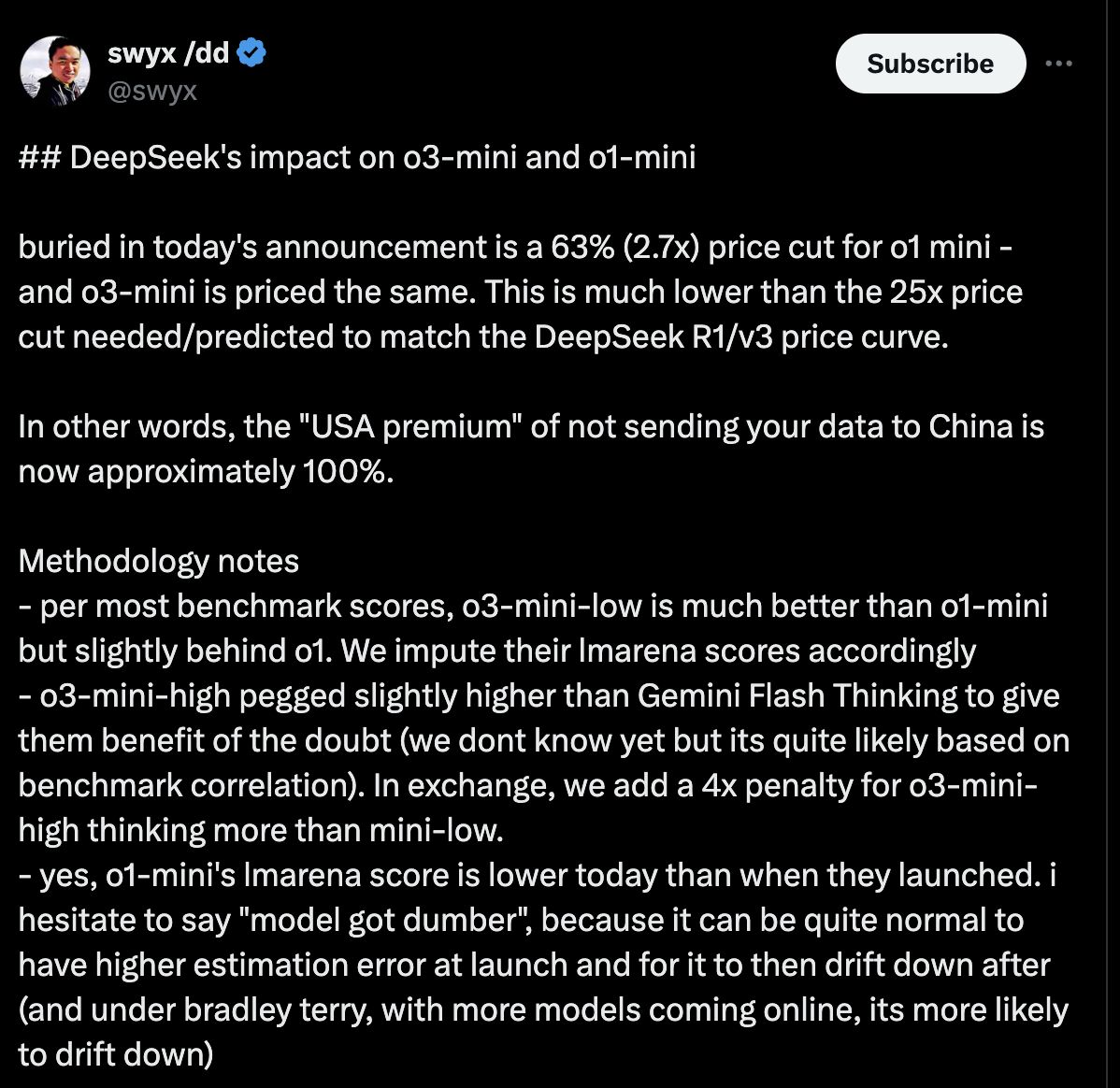 DeepSeek R1 vs o3-mini in performance, cost, and usability showdown