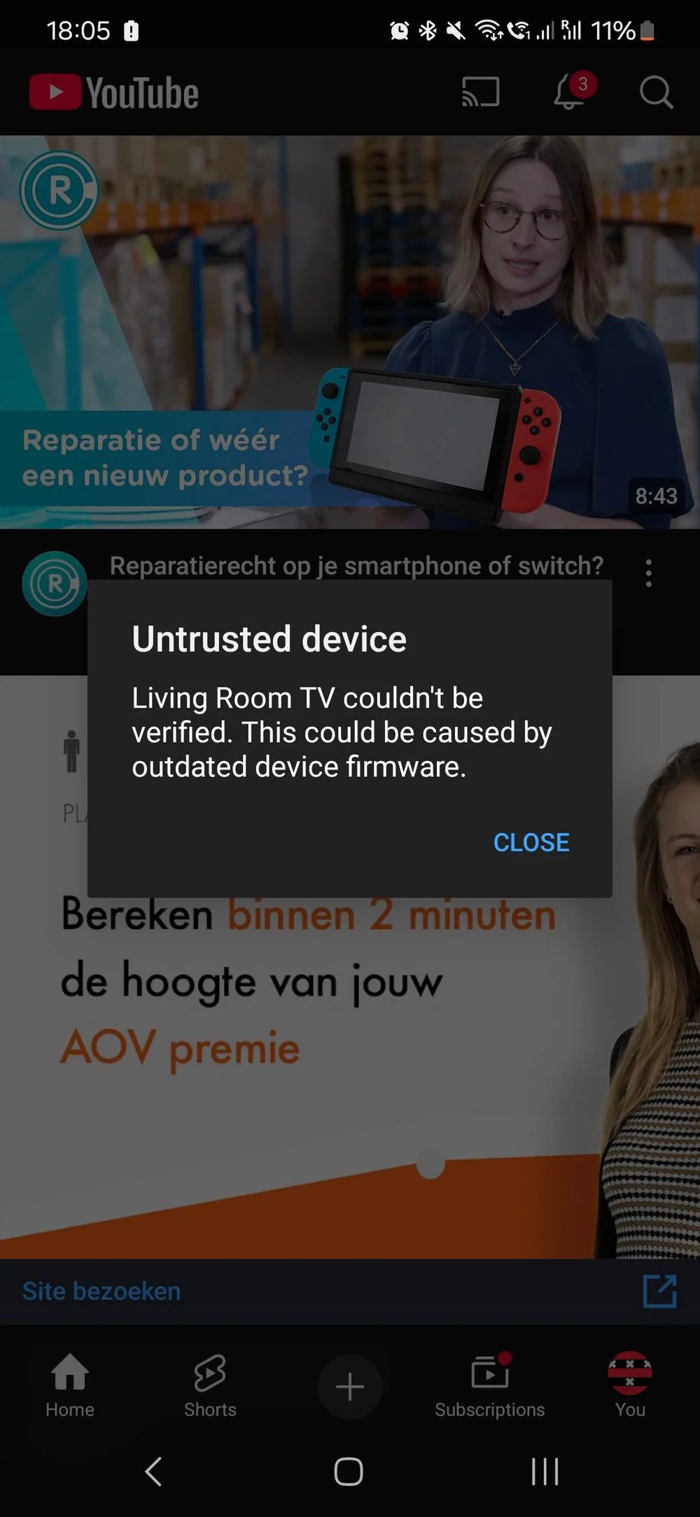 pourquoi vous chromecast-downing-an-grustred-device-error