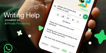 WhatsApp adds AI-powered proofreading and tone editing feature