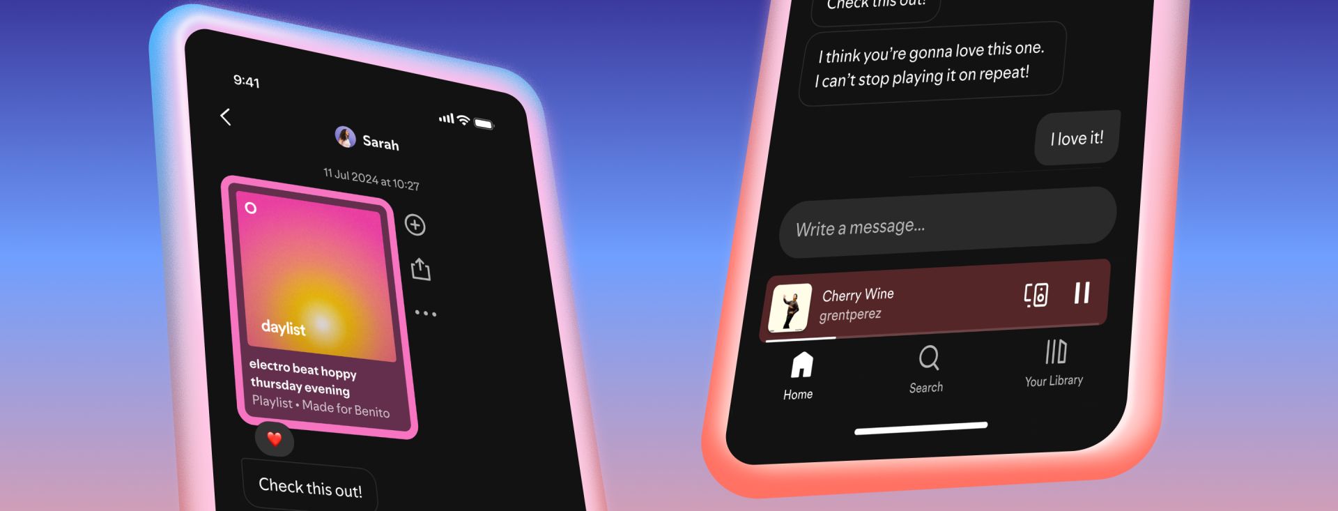 Spotify launches in app messaging for one on one chats