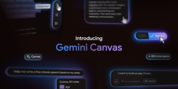 Google launches Gemini Canvas AI no-code platform