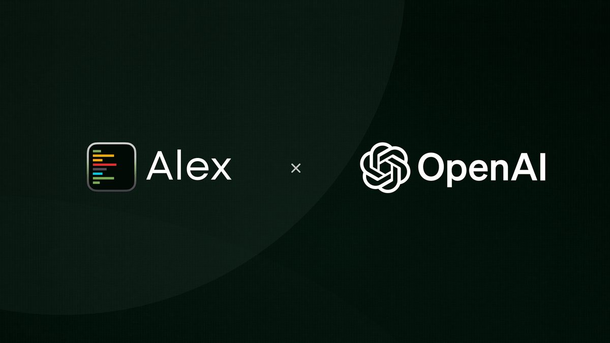 L’équipe d’outil Alex Xcode AI rejoint la division Openai Codex